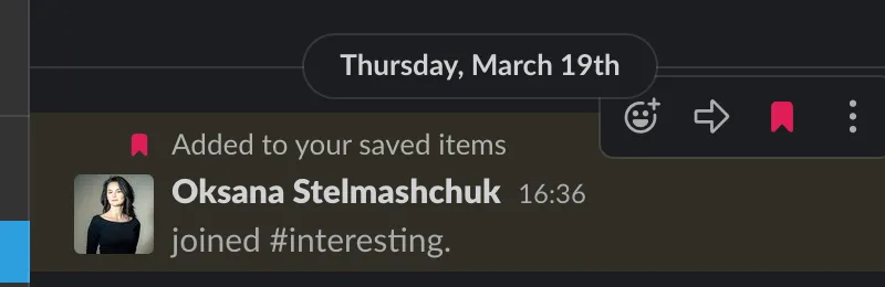 Slack Channels